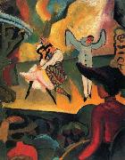 Russisches Ballett (I) August Macke